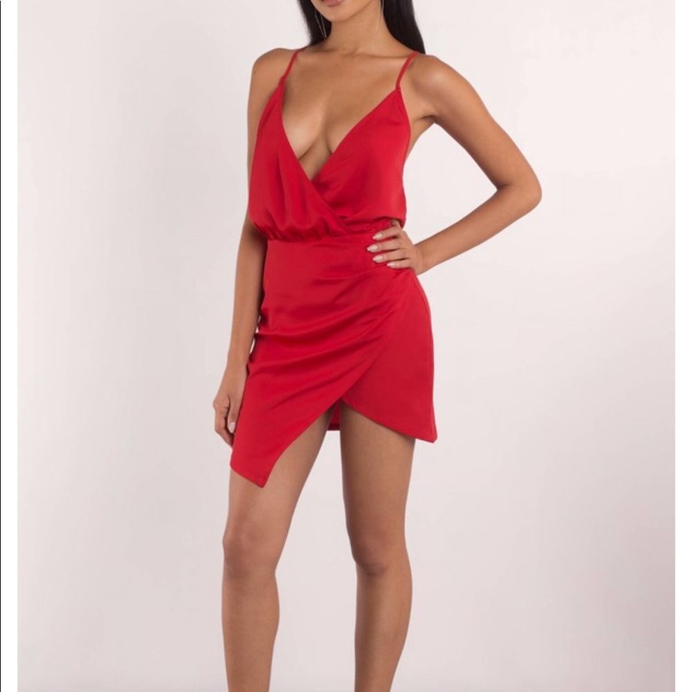Jamie Wrap Dress (Red)XS